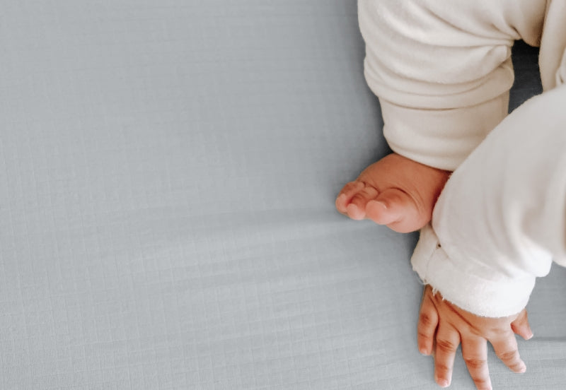 Breathable Organic Fitted Mini Crib Sheets