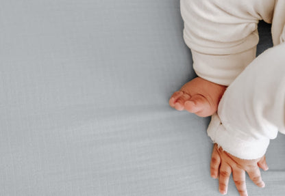 Breathable Organic Fitted Mini Crib Sheets