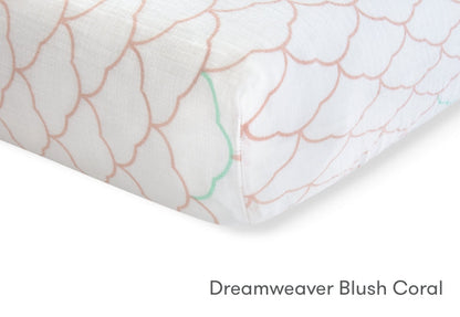 Breathable Organic Fitted Mini Crib Sheets