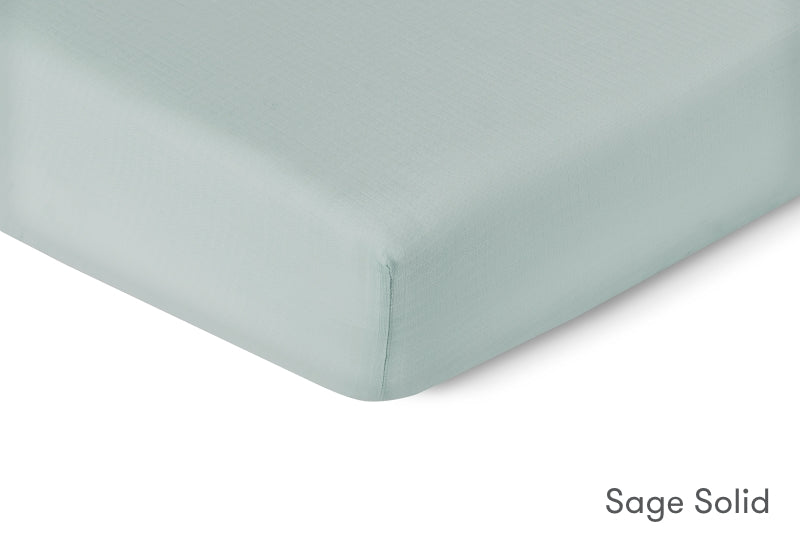 Breathable Organic Fitted Mini Crib Sheets