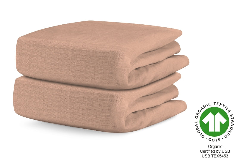 Breathable, Organic Cotton Sheets (2-pack)