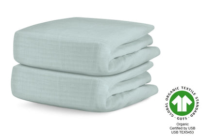Breathable, Organic Cotton Sheets (2-pack)