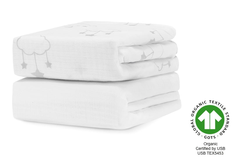Breathable, Organic Cotton Sheets (2-pack)