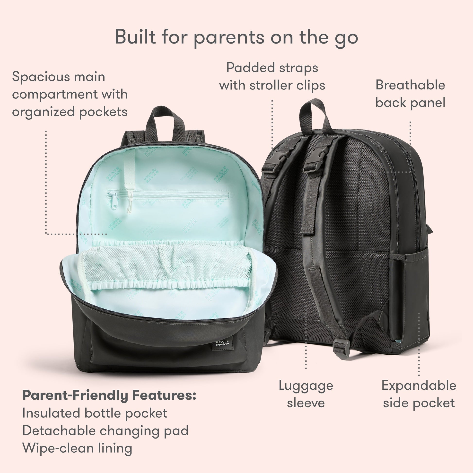 Newton X STATE Lorimer Diaper Bag