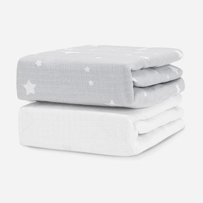 Breathable, Organic Cotton Sheets (2-pack)