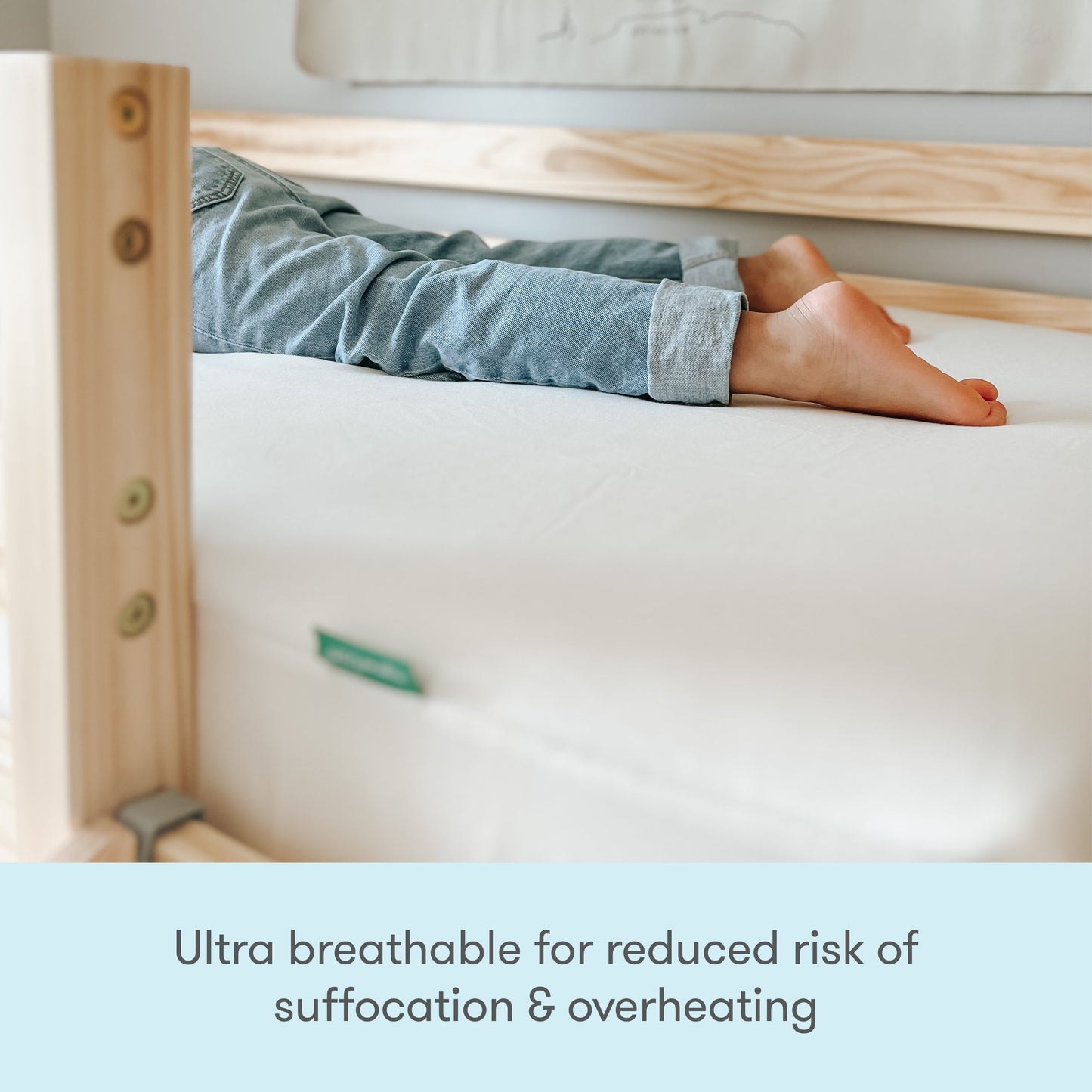 Kids' Twin Mattress + Waterproof Organic Mattress Pad