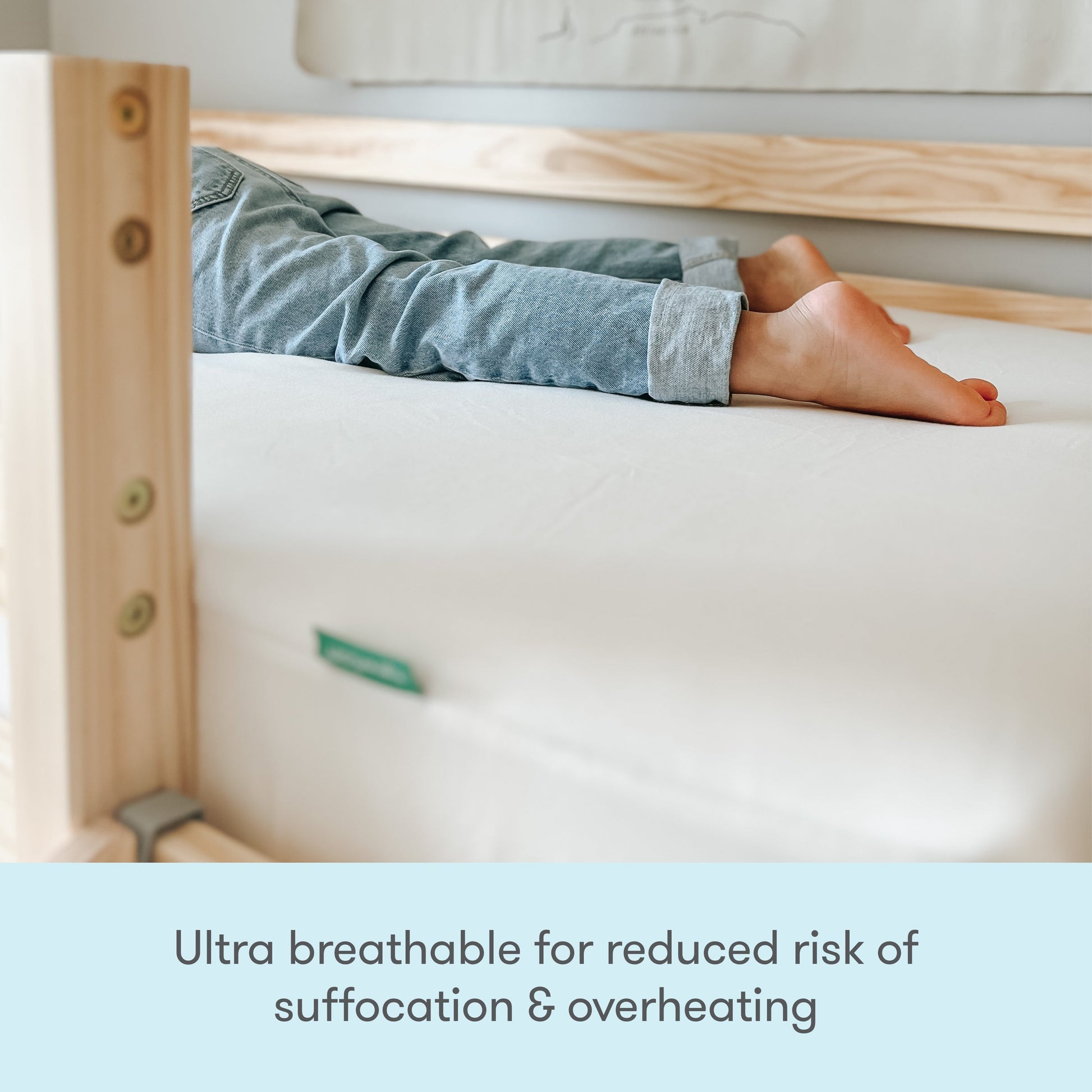 Kids' Twin Mattress + Waterproof Organic Mattress Pad