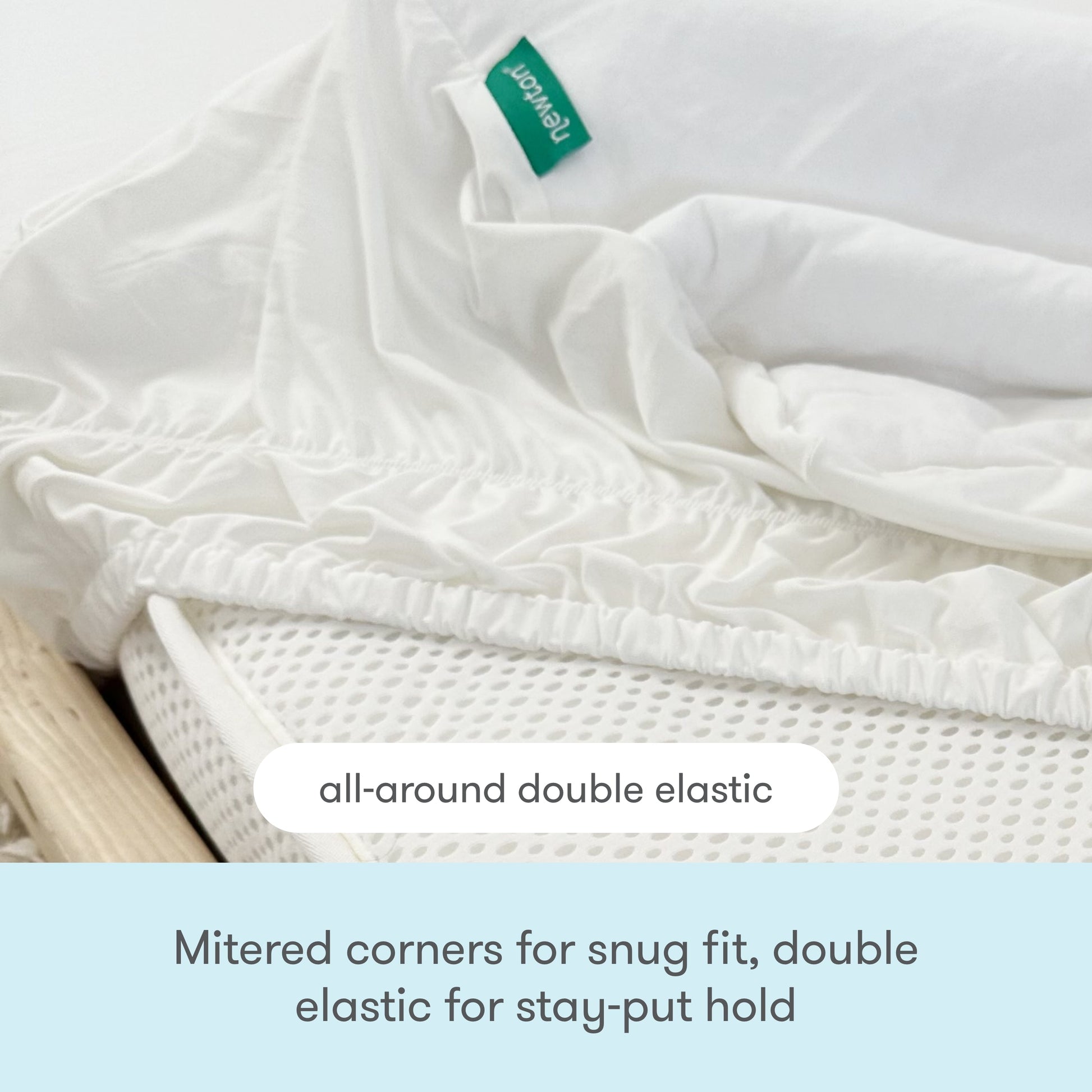 Kids' Twin Mattress + Waterproof Organic Mattress Pad